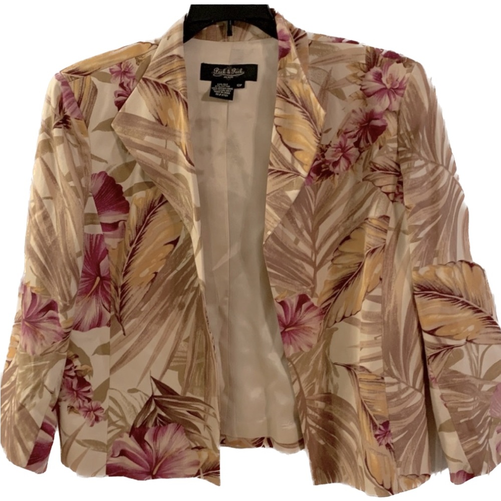 Peck & Peck size 12 Petite Bolero Jacket waist length